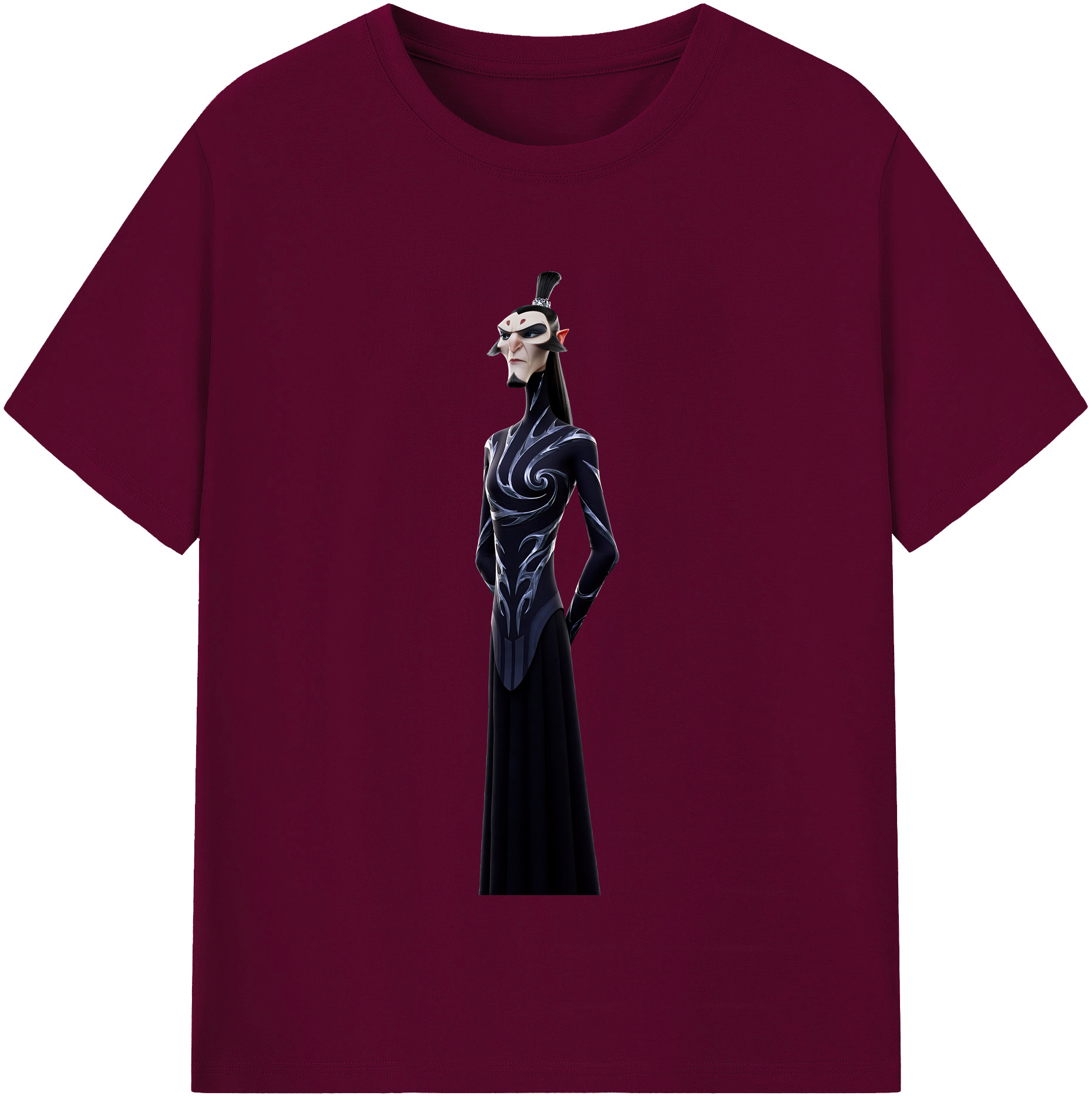 （画像用） Ne Zha 2 ナタ 魔童の大暴れ レディースカジュアルプリントTシャツ（綿100％）